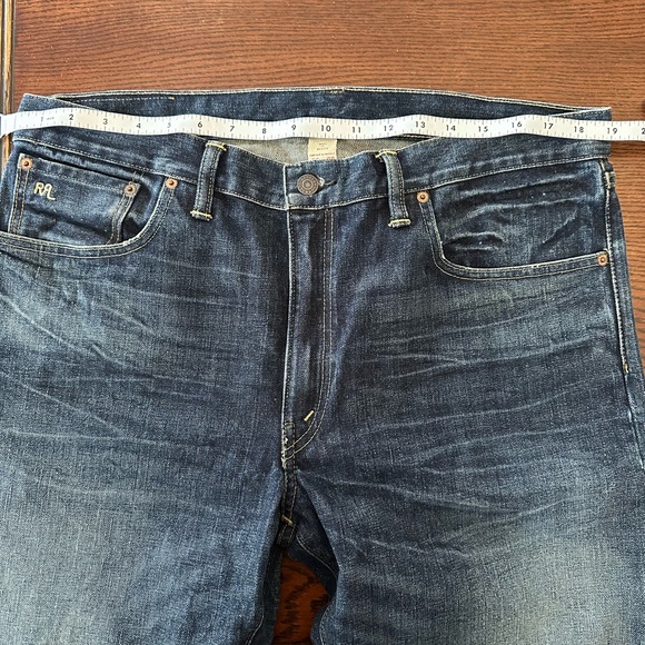 Men's RRL Slim Narrow Fit Jeans W36xL30 - Picture 5 of 8